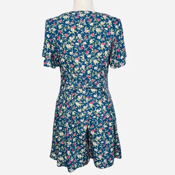 Vintage 90s Floral Romper - Picture 2 of 11